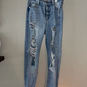 american eagle mom jeans